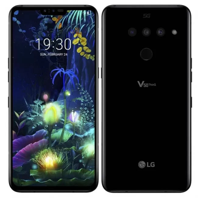 Buy Refurbished LG V50 ThinQ in Aura Black