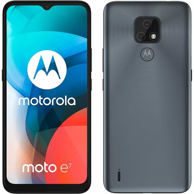 Buy Refurbished Motorola Moto E7 (32GB) in Mineral Gray